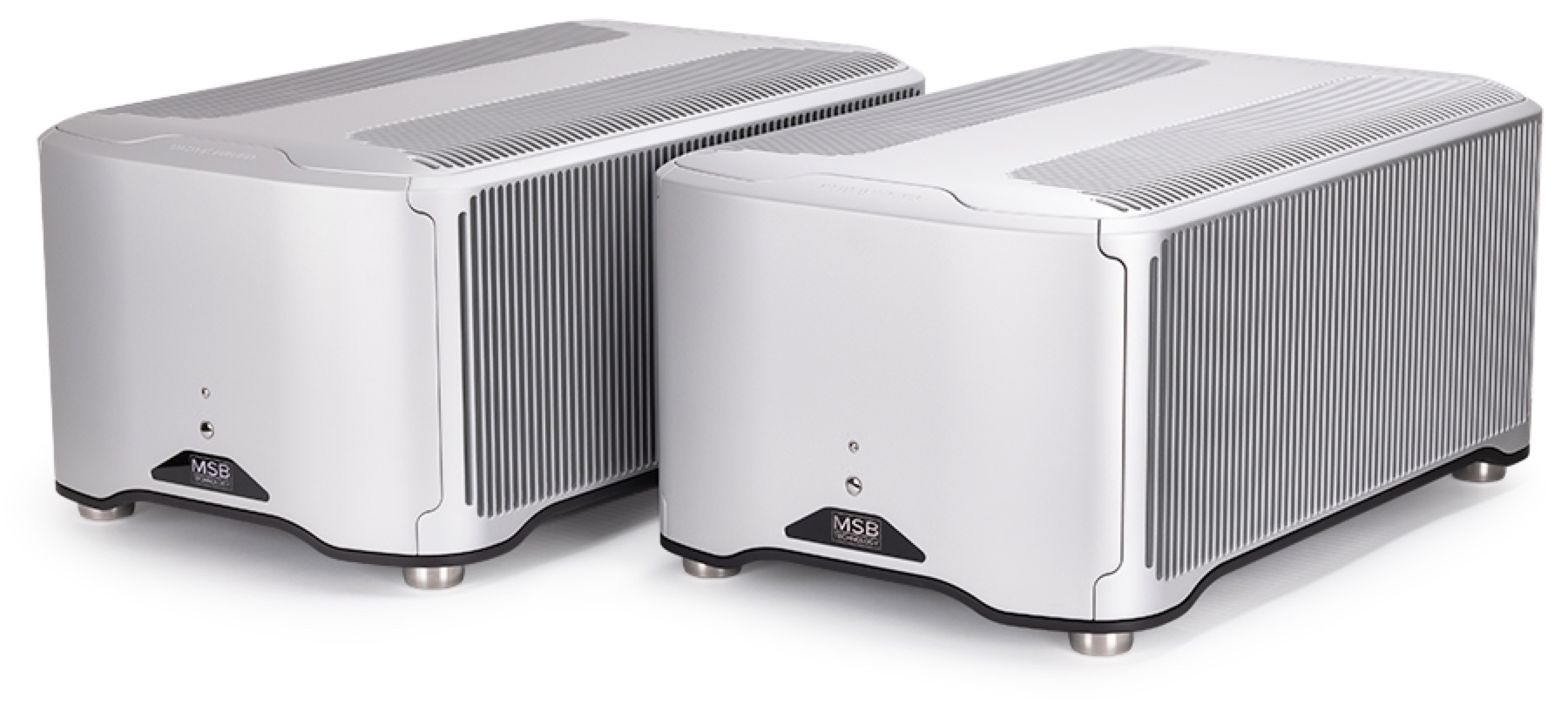 MSB M500 Mono Power Amplifier — Matte Silver